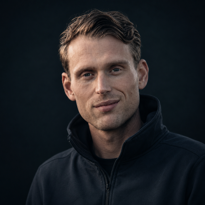 Portrait of Jeroen, co-founder of ICEO