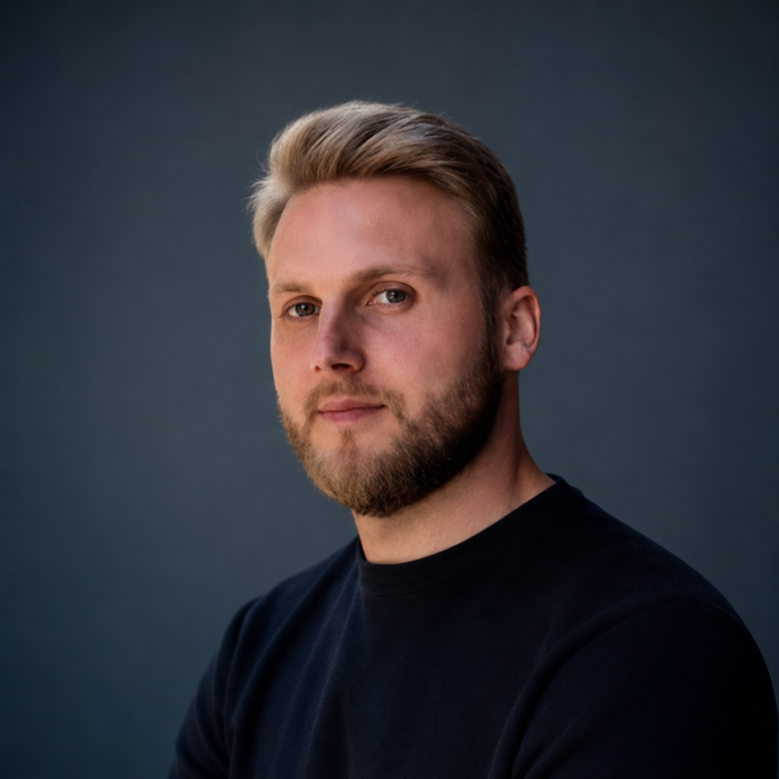 Portrait of Karst, co-founder of ICEO