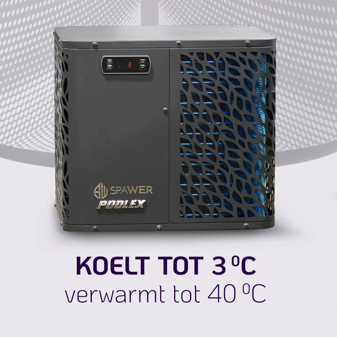 ICEO Recovery Bath PRO met O'Spa koeler en temperatuurregeling