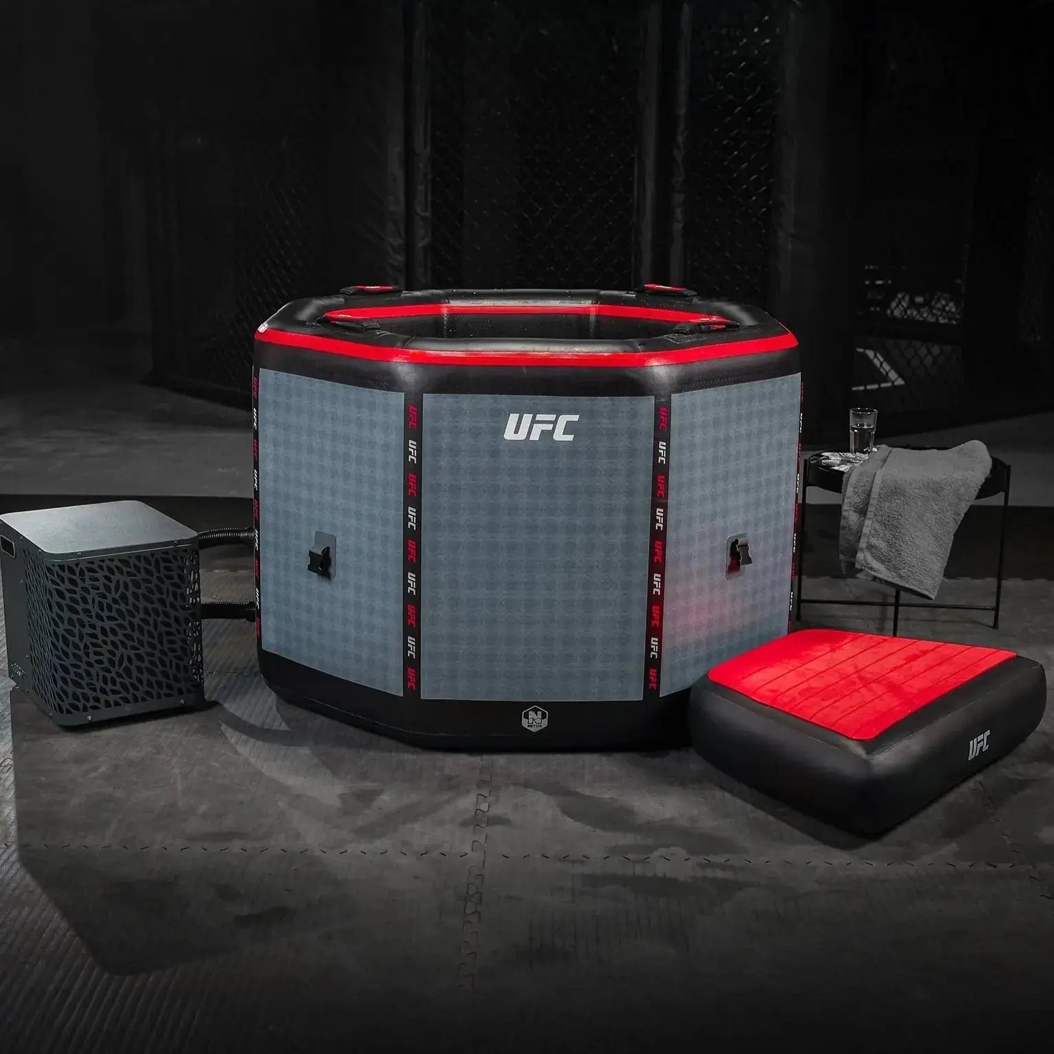ICEO Recovery Bath UFC octagon ice bath
